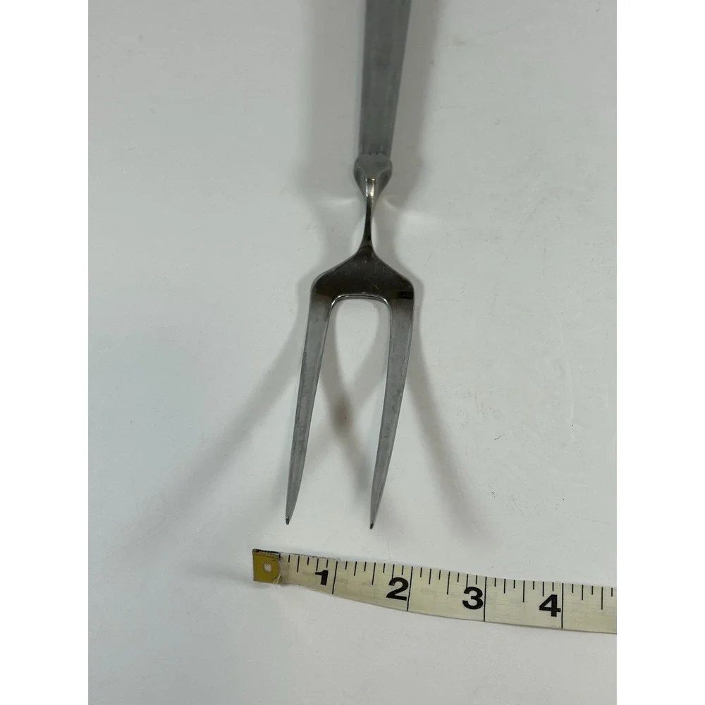 Vintage 1980's Ekco Eterna Stainless Steel 2 Prong 11.25